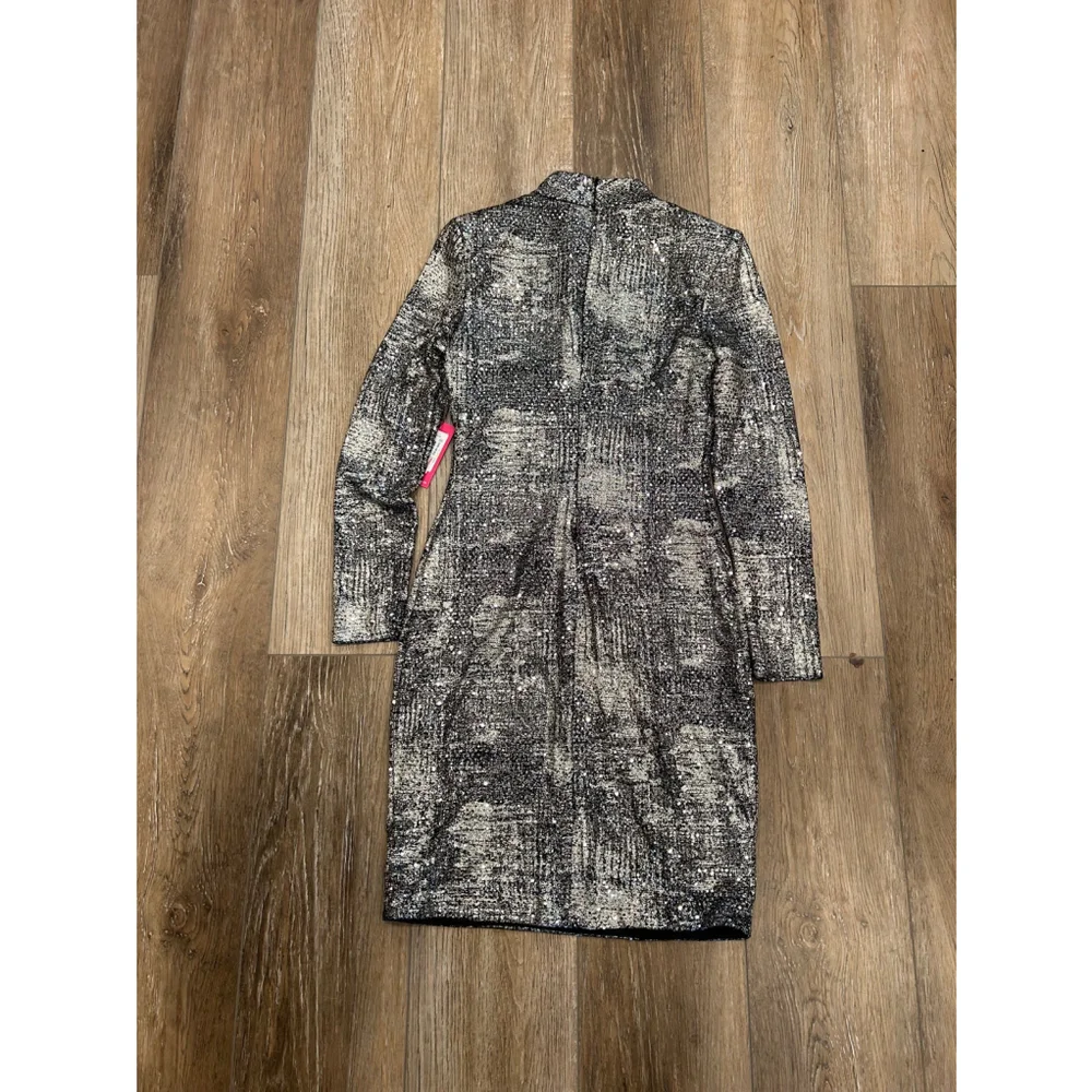 Vince Camuto Silver and Black  dress NWT - Picture 2 of 2